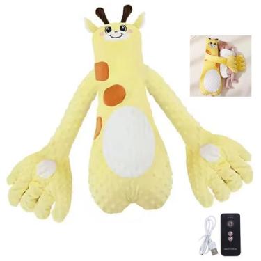 Imagem de Almofada Palma Calmante Nana Nenem Bebe Criança Sono Confortavel Contr