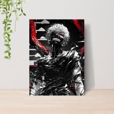 Imagem de Quadro Tokyo Ghoul Anime A4  Placa MDF 02 - Lomi Art