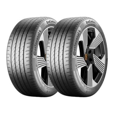Imagem de Kit 2 Pneus Continental Aro 16 195/55R16 EcoContact 7 87H FR