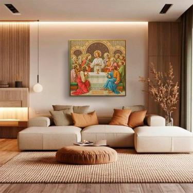 Imagem de Quadro Decorativo Santa Ceia - ArtBeni Quadros