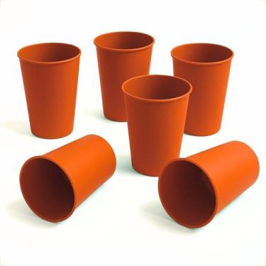 Imagem de 25 Copos de Plasticos Kit Copos Coloridos 200ml Infantil Reutilizavel 