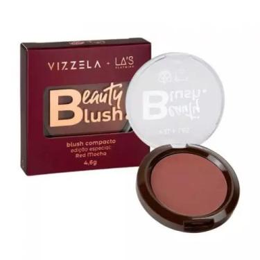Imagem de Blush Compacto Beauty Blush Red Mocha Vizzela + La's.