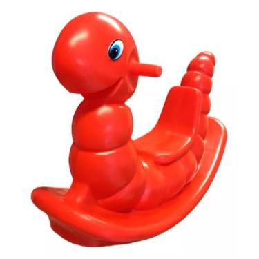 Imagem de Gangorra infantil Brinquedo até 03 anos - Clicknew, Vermelho