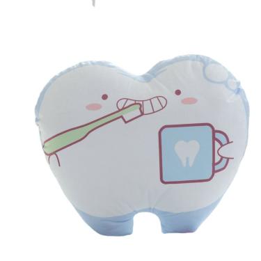 Imagem de Boneca dentária macia de pelúcia, desenho animado, dente de pelúcia, 30x32cm