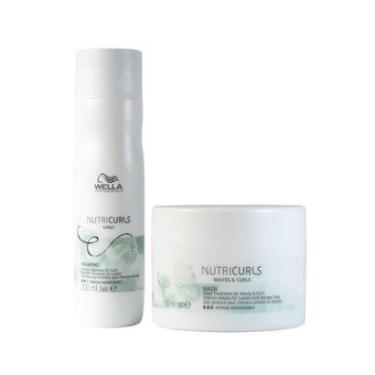 Imagem de Kit Wella Professionals Nutricurls - Shampoo e Máscara-Unissex