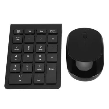 Imagem de Teclado Digital Ultrafino Sem Fio, Conjunto de Mouse Sem Fio 2.4G Sem Interruptor para RF304T