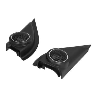 Imagem de aqxreight 2 Peças de Capa de Alto-falante de Tweeter de Porta de Carro GuarniçãO de DecoraçãO de Alto-falante SubstituiçãO para Pennise 2015-2021 O de Capa Reforçada Modificado é Pennise é de