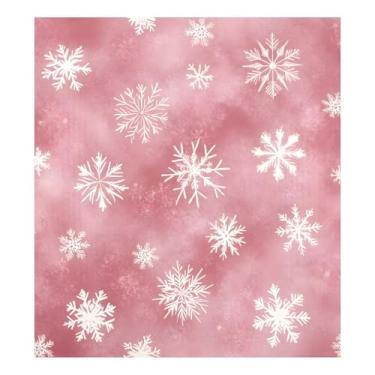 Imagem de STAYTOP Linda capa de ímã de lava-louças de flocos de neve de Natal 58 x 66 cm capas decorativas de geladeira para porta frontal adesivo magnético para máquina de lavar louça painel de geladeira