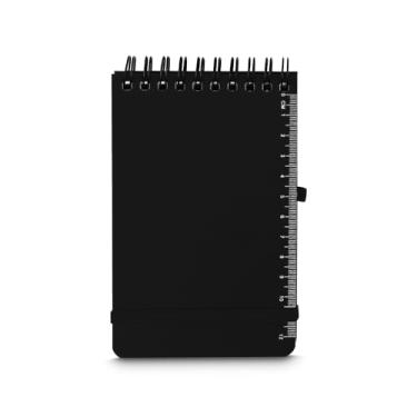 Imagem de Planner Executivo com Capa em PU, 90 Folhas Premium, Organizador Diário com Seções para Prioridades, Agenda e Refeições (Mini caderno Preto)