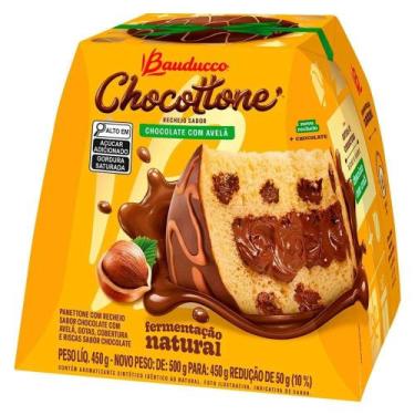 Imagem de Chocottone Sabor Avelã Bauducco 450g