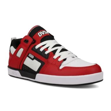 Imagem de DVS Tênis de skate masculino Comanche, Vermelho/branco., 44