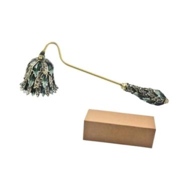 Imagem de Ioensy Extintor de velas, ferramenta para apagar velas, design vintage europeu, apagador de velas decorativo de mão com cabo longo, Style B