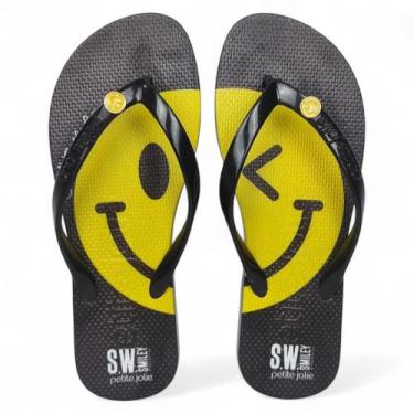 Imagem de Chinelo petite jolie de dedo ref:pj7668 feminino, Smiley 2, 36