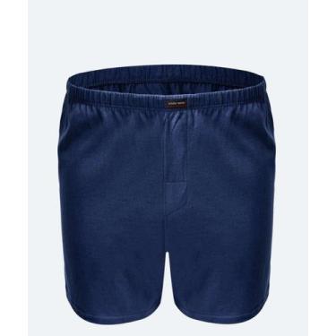 Imagem de Cueca Masculina Samba Canção Básica Underwear-43005, Azul, P