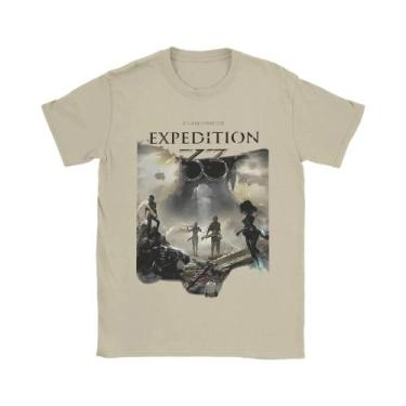 Imagem de Camiseta Masculina De Algodão Puro Com Humor Clair Obscur Expedition 3