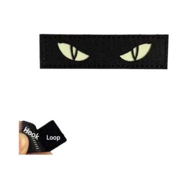 Imagem de Emblemas Reflexivos De Olhos De Gato Que Brilham No Escuro, Distintivo