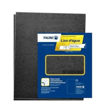 Imagem de Kit 50 Lixas D' Agua Grao 120 - Tigre- 60428