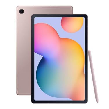 Imagem de Samsung Galaxy Tab S6 Lite (2024) 10,4 polegadas 64 GB WiFi Android Student Tablet, S Pen para anotações, pronto para jogos, bateria de longa duração, armazenamento expansível, versão dos EUA, chiffon