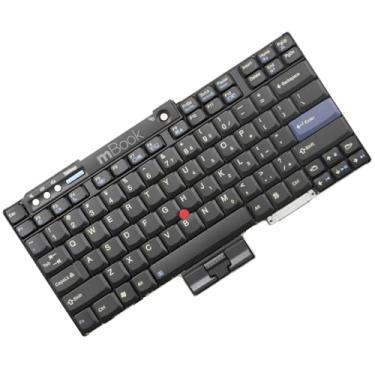 Imagem de Teclado mBook para Lenovo Thinkpad Z61m Com detalhes Esteticos