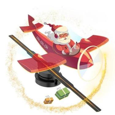 Imagem de Luzes Neon LED Holográficas Rotativas 3D DIY Para Exibição De Vídeo E 