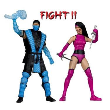 Imagem de Mortal Kombat Sub Zero VS Mileena - 2pk- Classics WV1