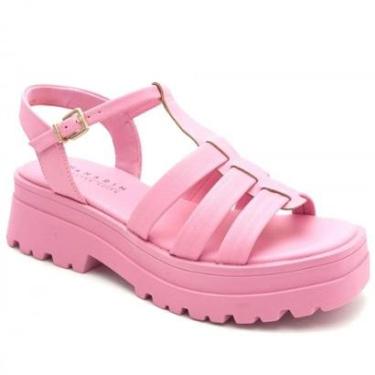 Imagem de Sandália Papete Ramarim Tratorada Andressa Suita 22-38503-Feminino