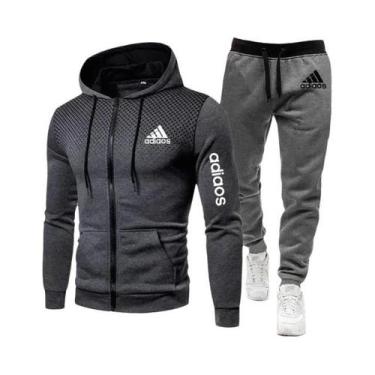 Imagem de Conjunto De Moletom Masculino Para Academia, Moda Esportiva, Roupas Pa