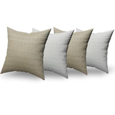 Imagem de Capas de Almofadas Decorativas 4 Unidades Com Ziper - RT MAGAZINE, KCT