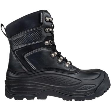Imagem de Absolute Sequencer 2 Botas masculinas de inverno, quentes, isoladas, à prova d'água, Preto, 41