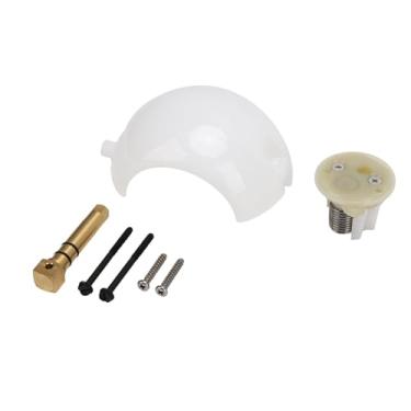 Imagem de Generic Kit de Bola de Descarga para Vaso Sanitário Rv, Substituição Durável para Banheiros Marinhos Sealand, Conjunto Completo para Acampamento Rv, Kit Branco de 7 Peças