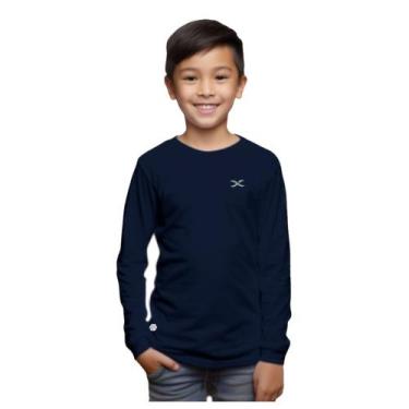 Imagem de Camisa segunda pele UV Infantil Moda Praia Verão Tamanhos 2 a 16 anos 