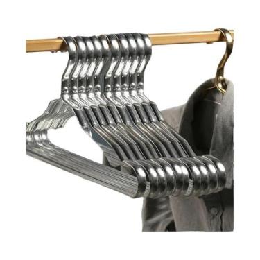 Imagem de Cabides De Roupas Em Liga De Alumínio Antiderrapantes Para Adultos, Su