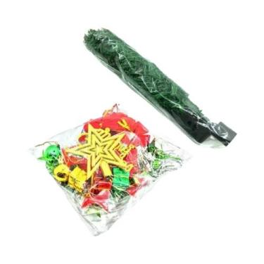 Imagem de Árvore De Natal Artificial De 45cm Com Decorações Para Casa, Hotel E D