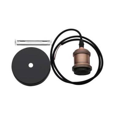 Imagem de Lâmpada Vintage Retro Edison E27 Com Soquete De Alumínio Para Casa - P