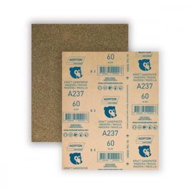 Imagem de Lixa Madeira Norton 60 A237 - Kit C/50