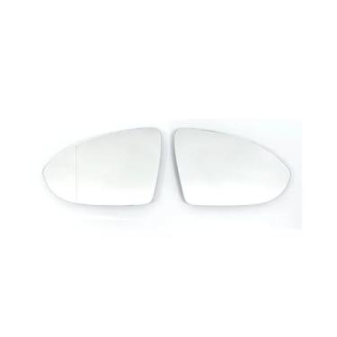 Imagem de Lado esquerdo ou direito aquecido asa espelho de vidro lente espelho retrovisor compatível com vw golf 7 mk7/mk7.5 gti gtd 2012-21 touran 5t(1 right and 1 Left)