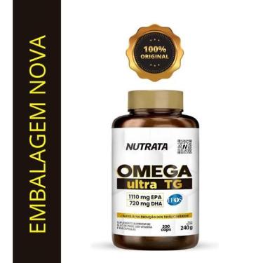 Imagem de Omega 3 Ultra TG Alta Potência 200 Cápsulas 1110mg - nutrata