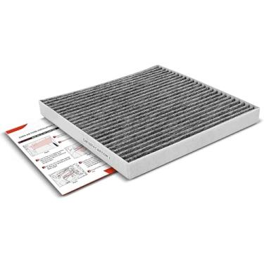 Imagem de HYR Filtro de ar de cabine com carbono ativado adequado para 87139-YZZ09, 88508-01010, 88508-04010, 68164981AA, 88970273, AF1164, C35644, CAF1765, CAF7765, CF1333. 4, CF10 374 cm
