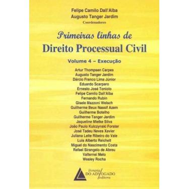 Imagem de Primeiras Linhas de Direito Processual Civil - Vol.04 - Execução - LIV