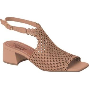 Imagem de Sandália Feminina Bottero 356719 Couro Burnish Brown Sugar-Feminino