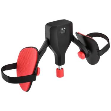 Imagem de LUMINFLY Treinador de quadril para exercícios de bumbum, dispositivo Kegel de 35 kg para homens e mulheres com alças ajustáveis nos pés e almofadas antiderrapantes