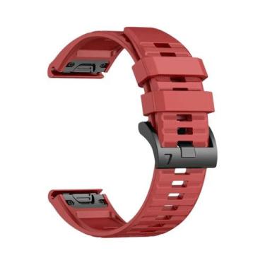 Imagem de Pulseira De Silicone QuickFit Para Garmin Instinct 2X, Fenix 8, 7X, 6X