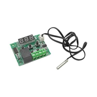 Imagem de Termostato Digital 12V DC Para Aquecimento E Resfriamento, Controlador