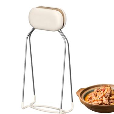 Imagem de Clipe antiescaldante | Grampo de tigela antiqueimadura, antiderrapante ergonômico para cozinha para forno, pizza, churrasqueira, fritadeira, vaporizador