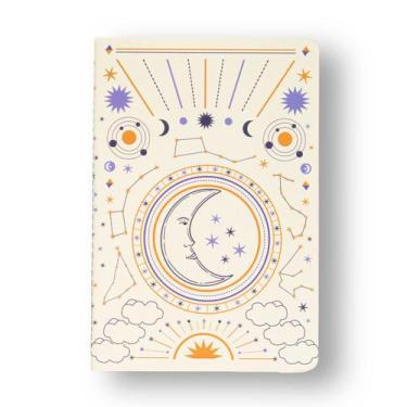 Imagem de Caderneta Meu Pequeno Cicero Astral Pautado 14x21 Carta Lunar
