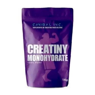 Imagem de Creatina 1kg Canibal Inc – Monohidratada 100% Pura-Unissex