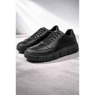 Imagem de Sapato Masculino Casual Confortavel Macio Estiloso Designer Minimalist