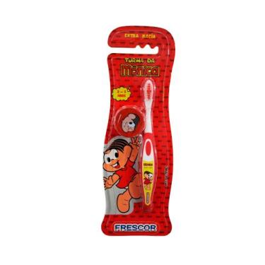 Imagem de Escova de Dente Infantil de 2 a 5 anos Extra Macia com Capa Protetora 