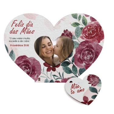 Imagem de Lembrancinha Mini Porta Retrato e Chaveiro Dia das Mães - Dk Decor, Mo