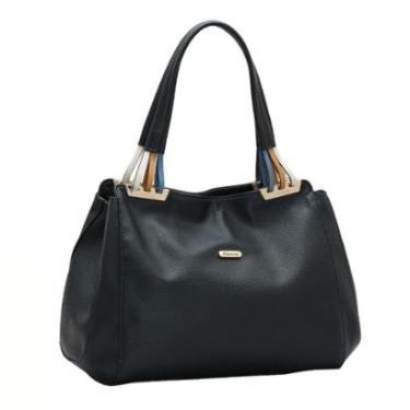 Imagem de Bolsa Feminina Chenson Contemporâneo Chic 85237 Preto-Feminino